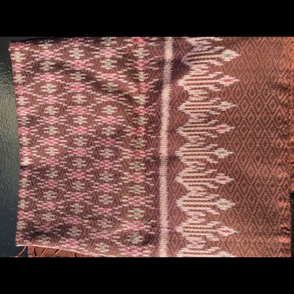 Thai Silk Handmade Peach Pink